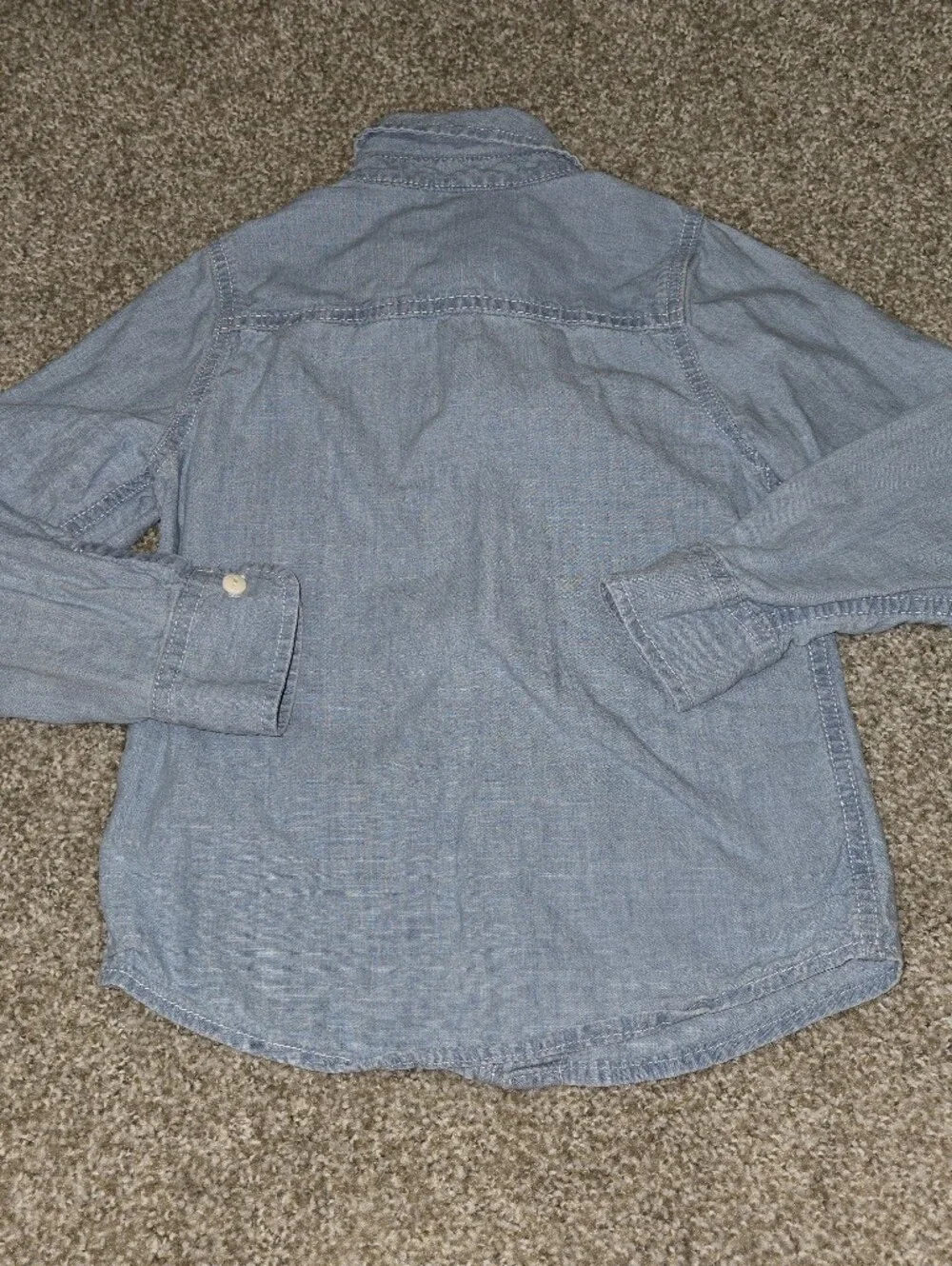 OshKosh B'gosh Light Blue Denim Button-Down Shirt